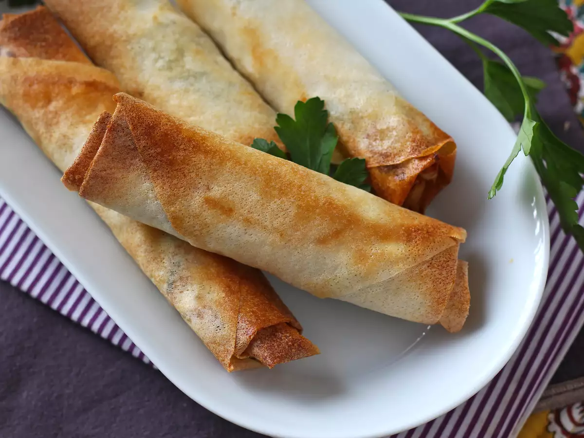 Ev yapımı Lübnan rikakatları - fritözde pişirme - fotoğraf 8