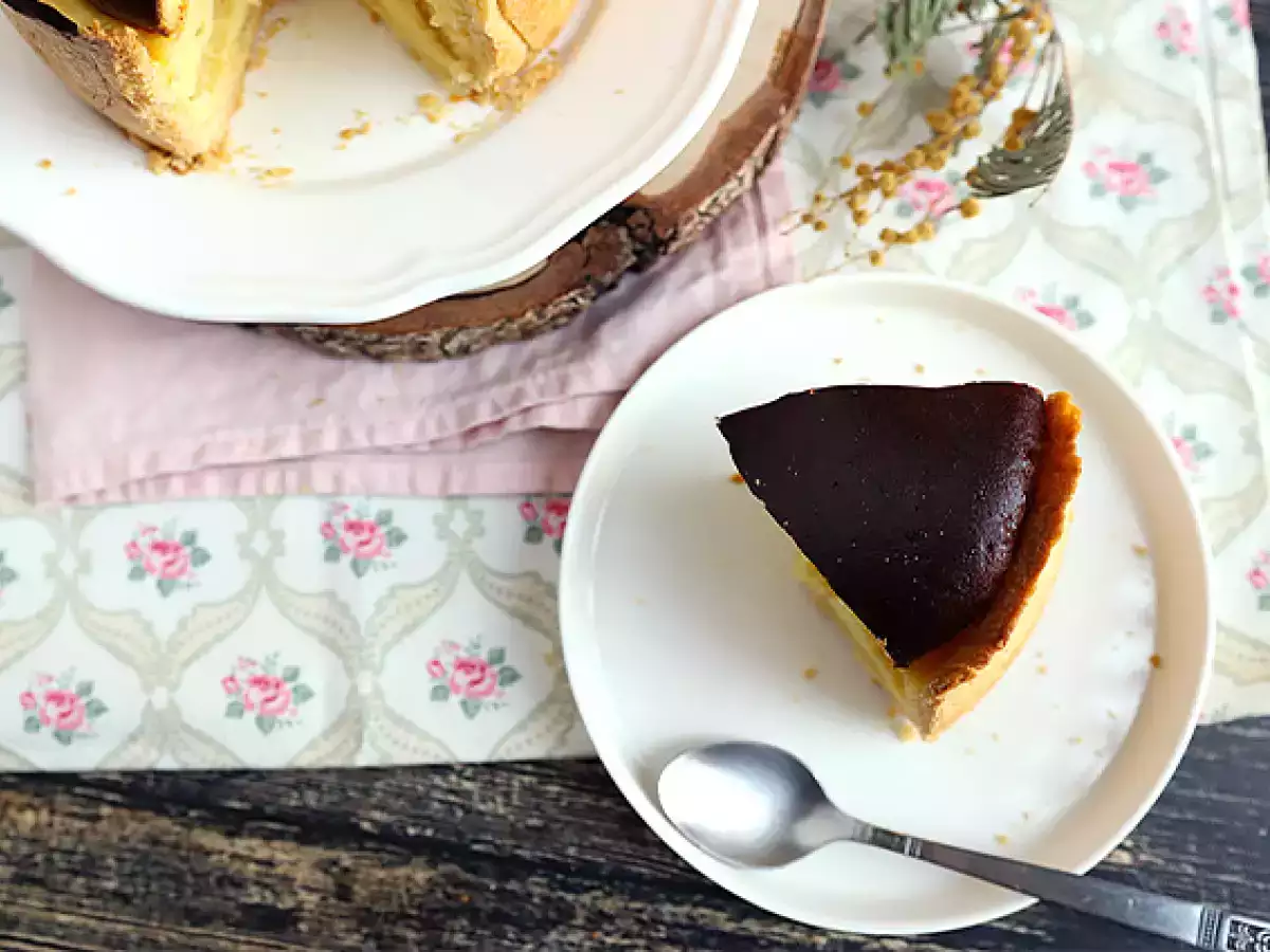 Ev yapımı peynirli kek - fotoğraf 4