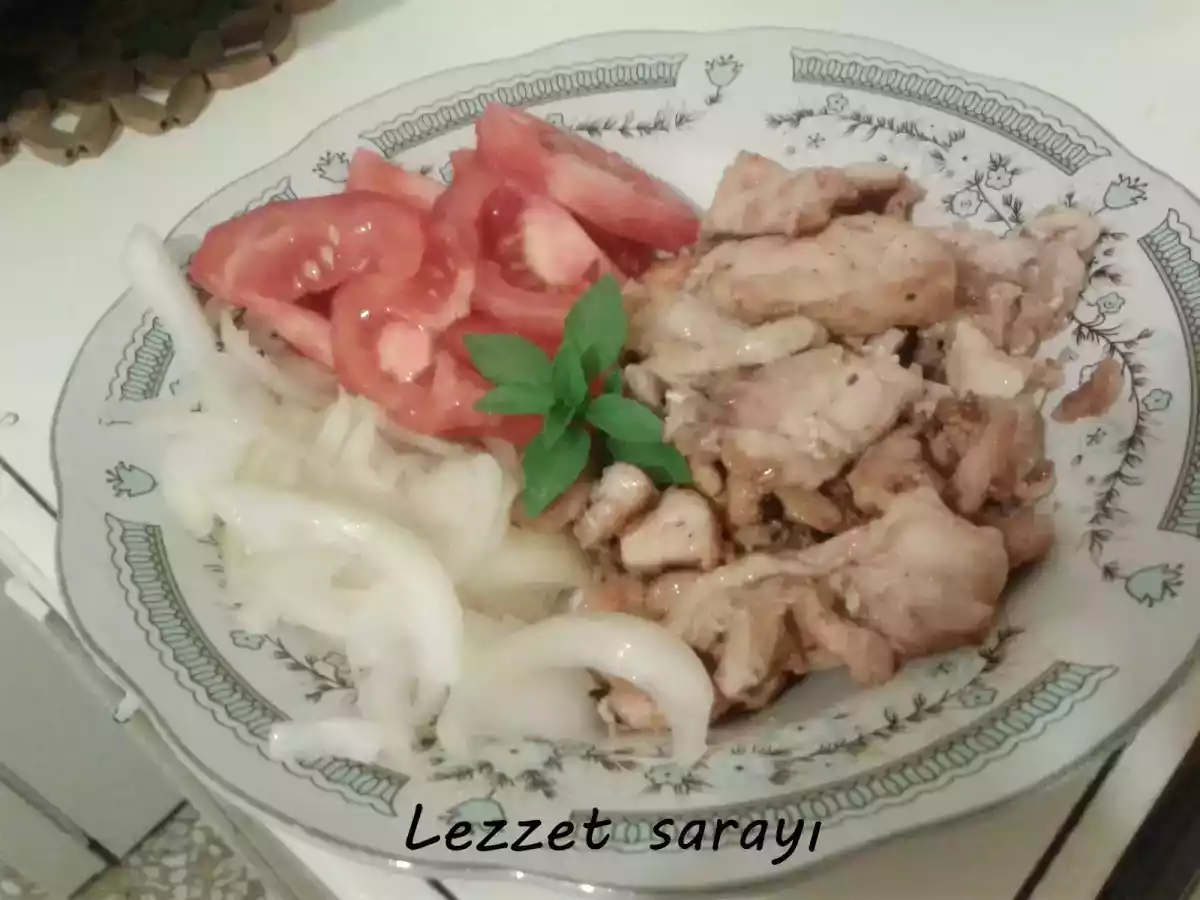 Ev Yapımı Tavuk Döner