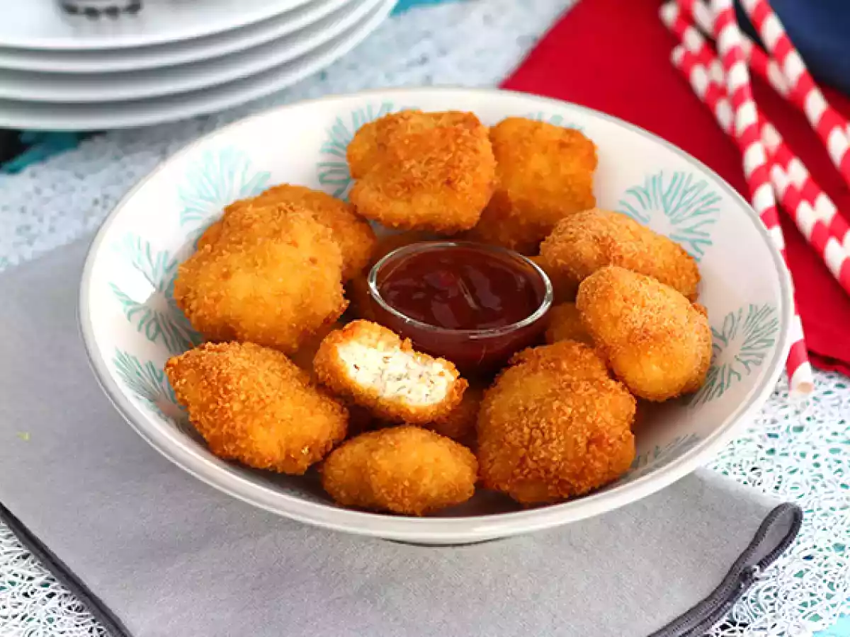 Ev yapımı tavuk nugget