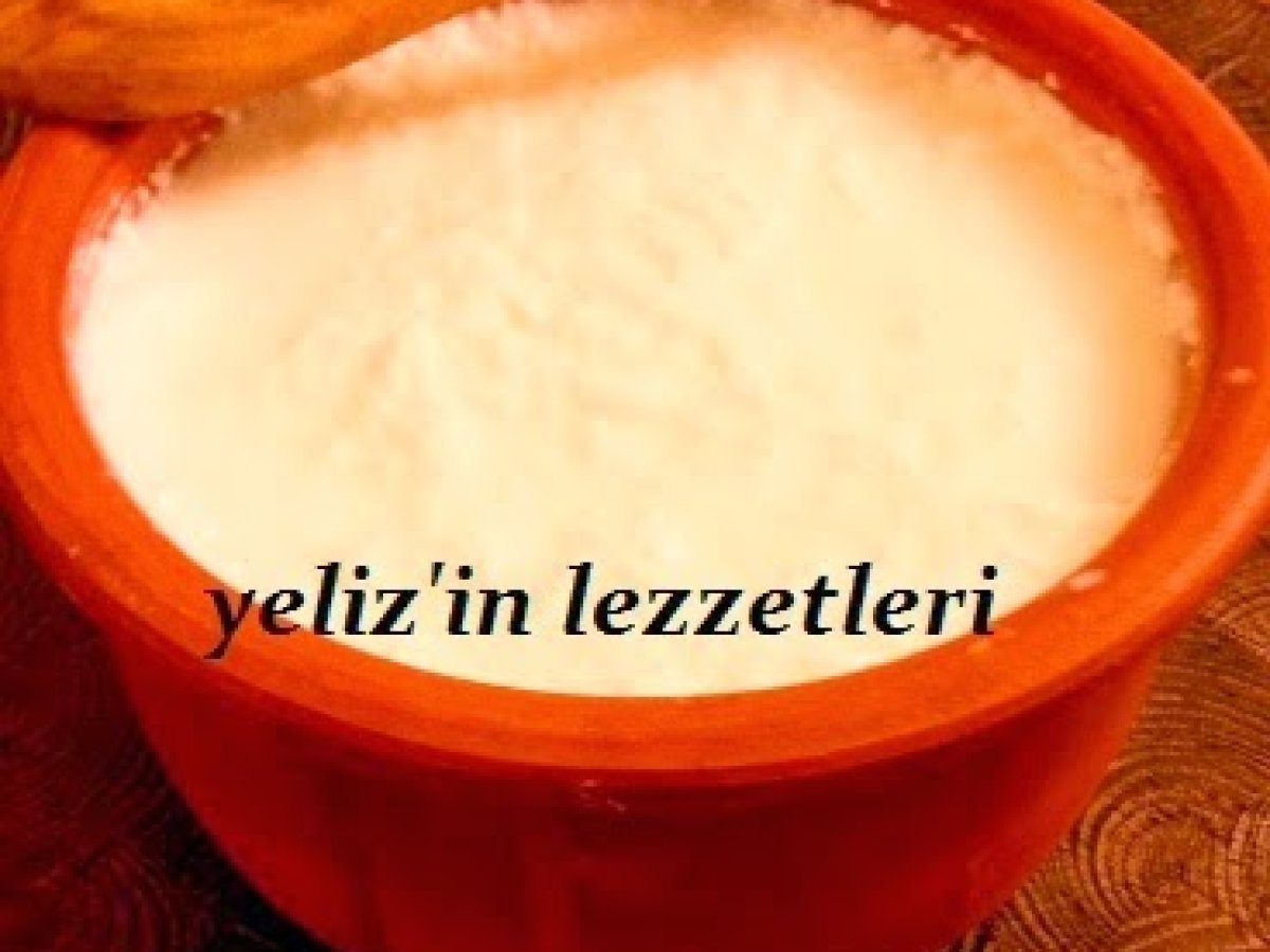 EV YAPIMI YOĞURT
