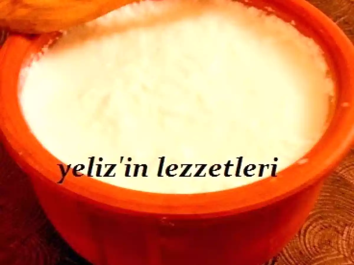 EV YAPIMI YOĞURT