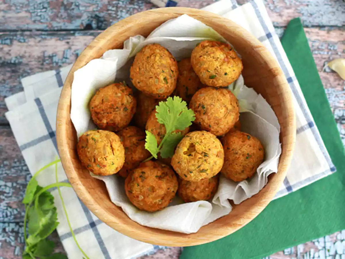 Falafeller, hızlı ve kolay tarif