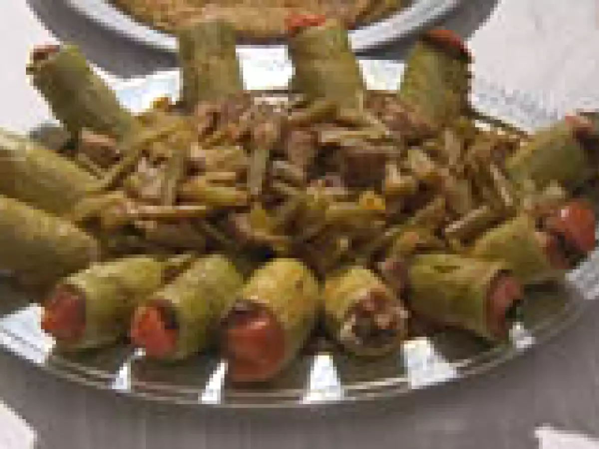 Fasulyeli kabak dolması tarifi (G aziantep)