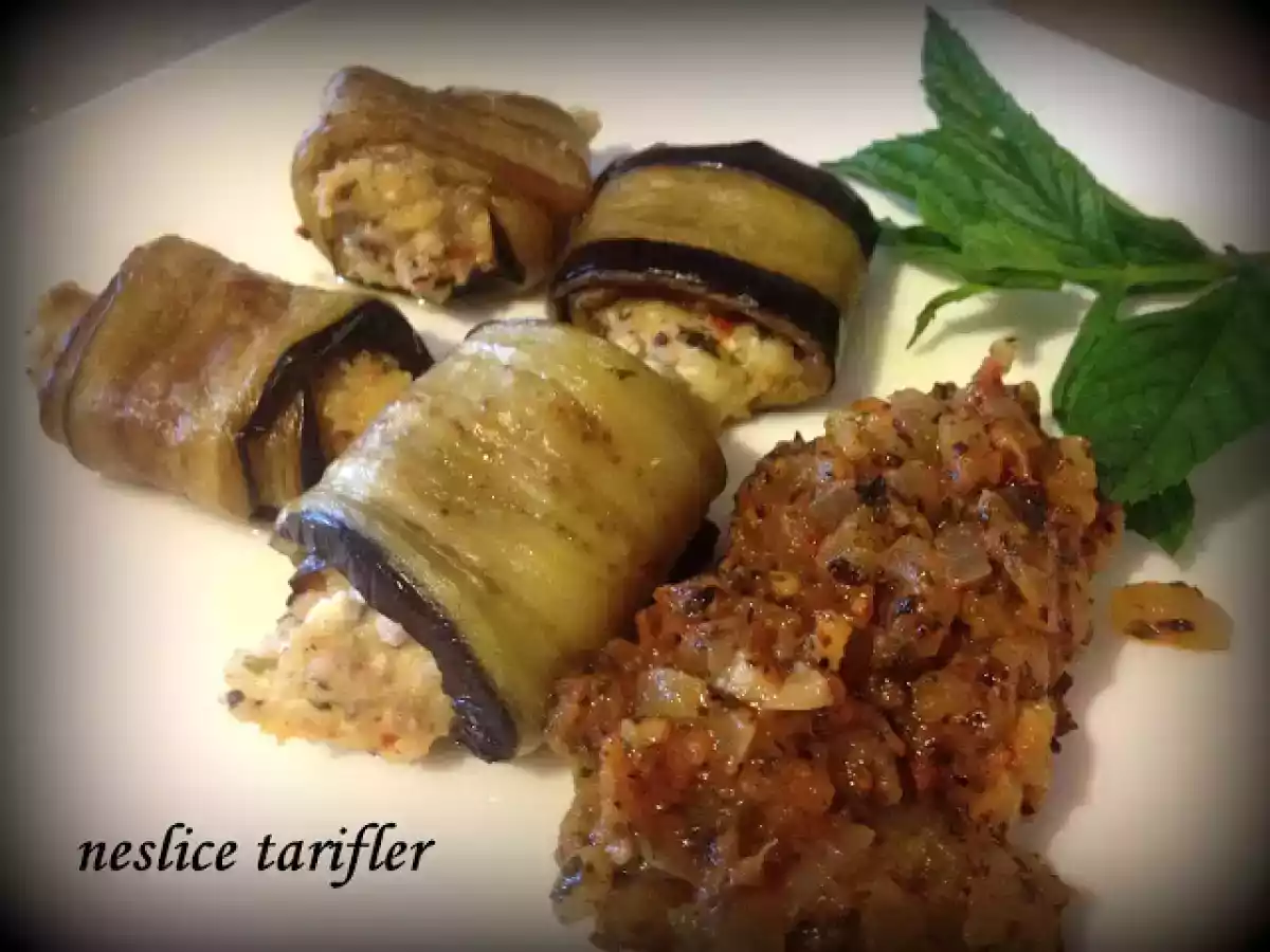 Festigan Kebabı (Peynirli Patlıcan Sarma)