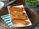 Feta Saganaki: Ballı ve Çıtır Feta Peyniri Tarifi, fotoğraf 1