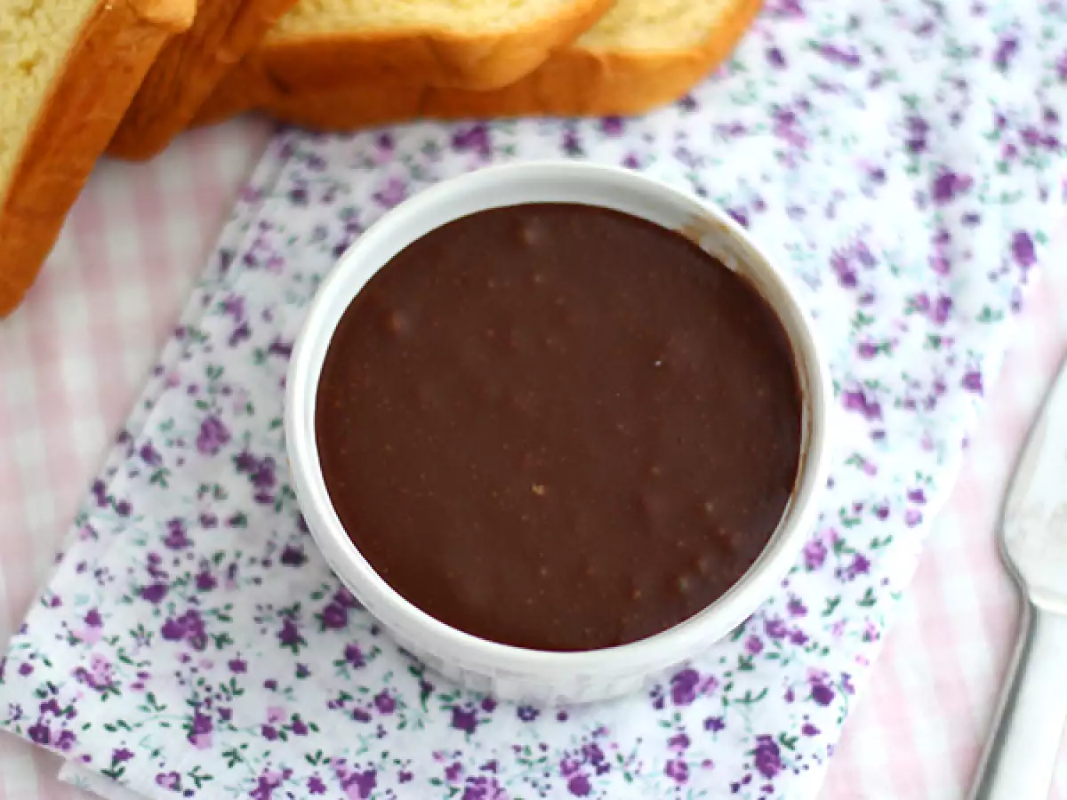 Fındık ezmesi, ev yapımı Nutella - fotoğraf 3