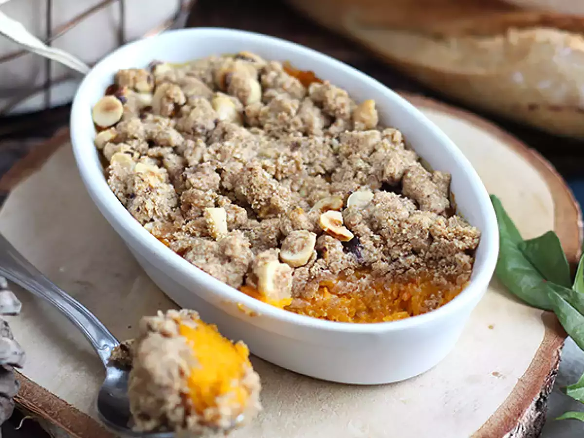 Fındıklı balkabağı crumble - fotoğraf 2