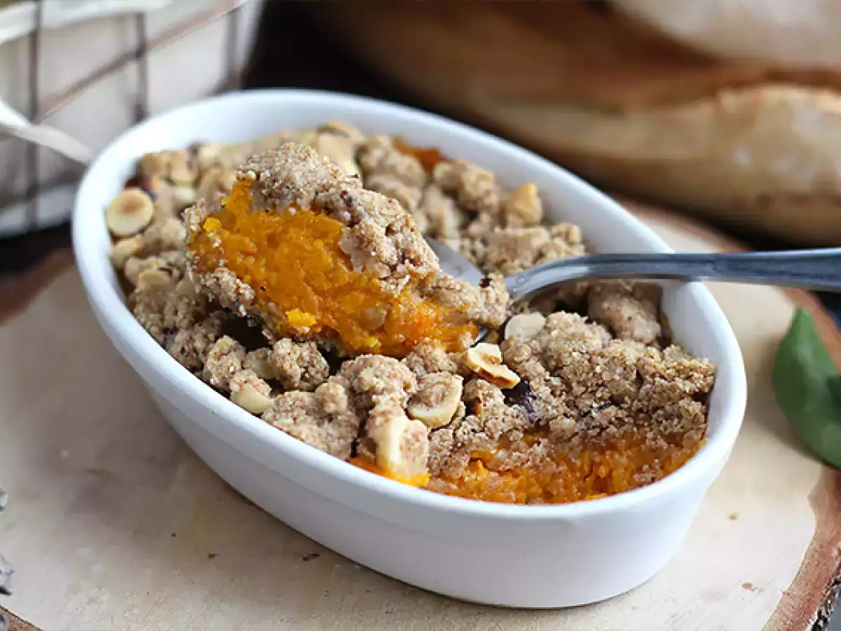 Fındıklı balkabağı crumble - fotoğraf 4