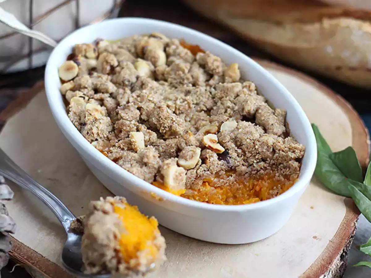 Fındıklı Balkabağı Crumble Tarifi - fotoğraf 2