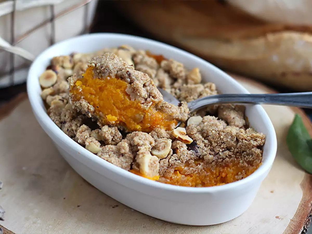 Fındıklı Balkabağı Crumble Tarifi - fotoğraf 4