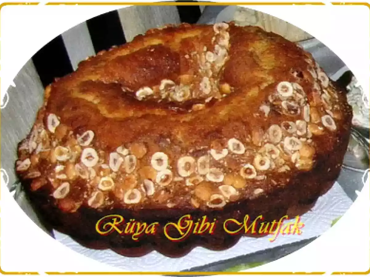 Fındıklı-Kakaolu-Üzümlü Kek