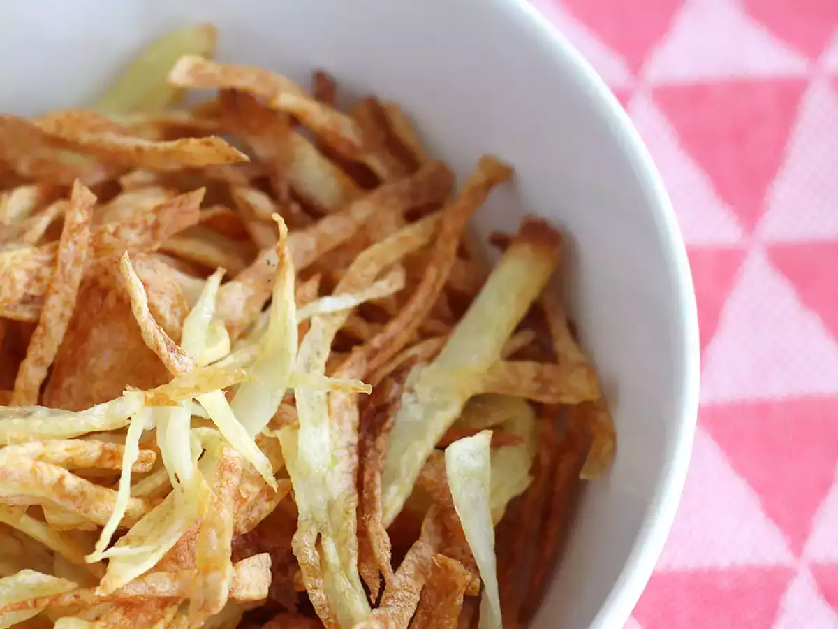 Fırında Batata Palha (Çıtır İnce Patates) - fotoğraf 2