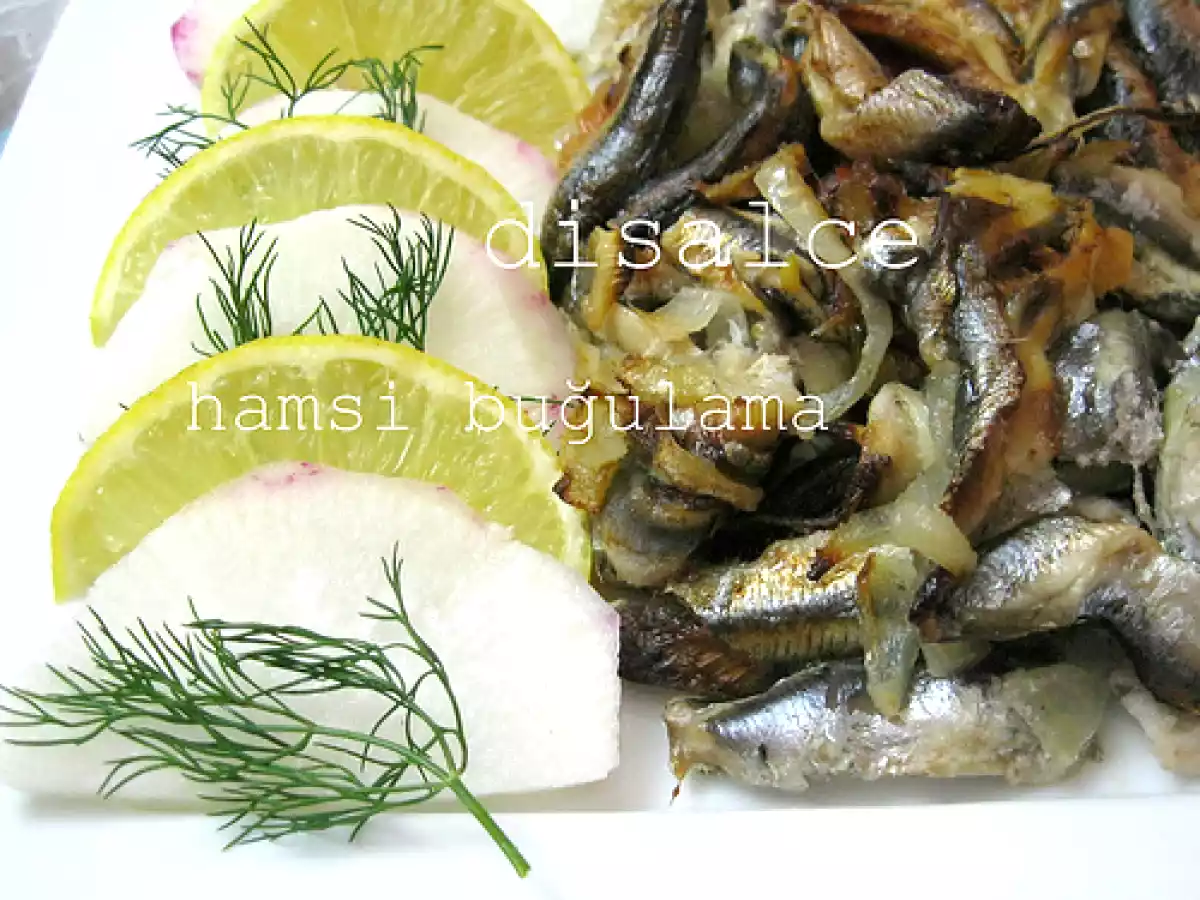 FIRINDA HAMSİ BUĞULAMA VE HAMSİ KIZARTMASI (HAMSİ KUŞU) - fotoğraf 2