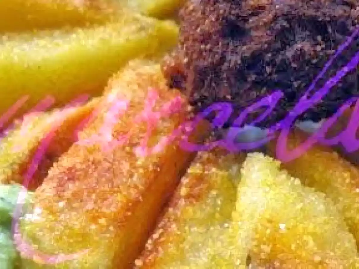 Fırında mısır unlu patates