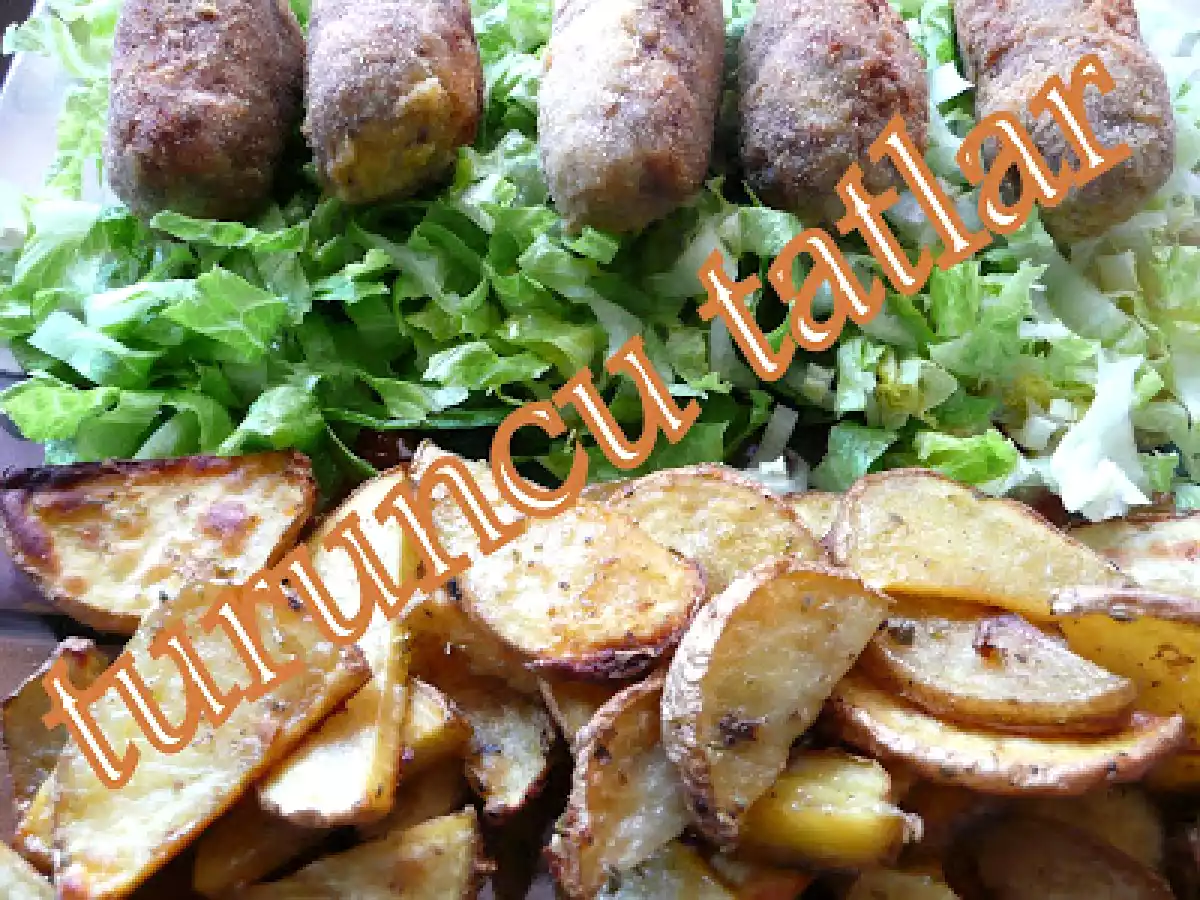 FIRINDA PATATES EŞLİĞİNDE KADIN BUDU KÖFTE