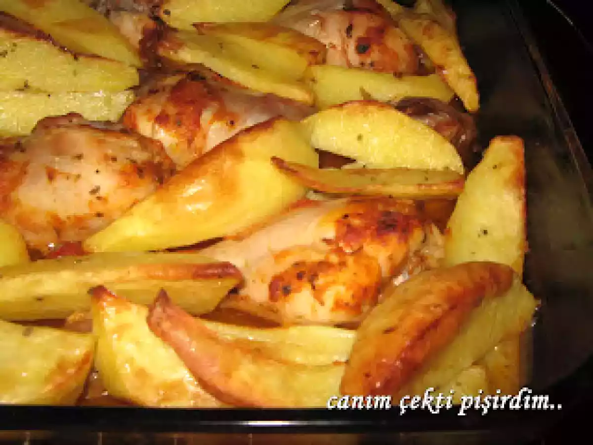 FIRINDA PATATESLİ BAGET