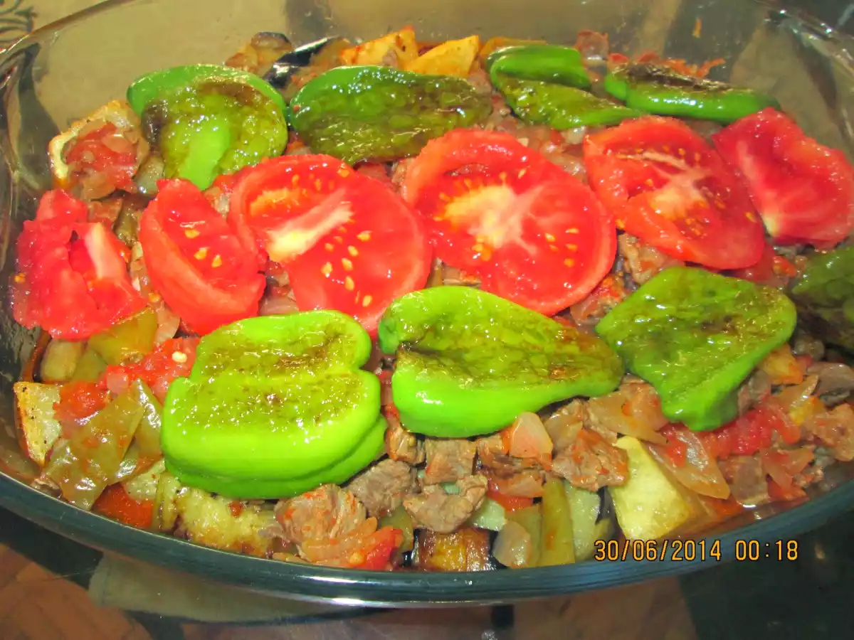 Fırında patlıcan kebap - fotoğraf 2