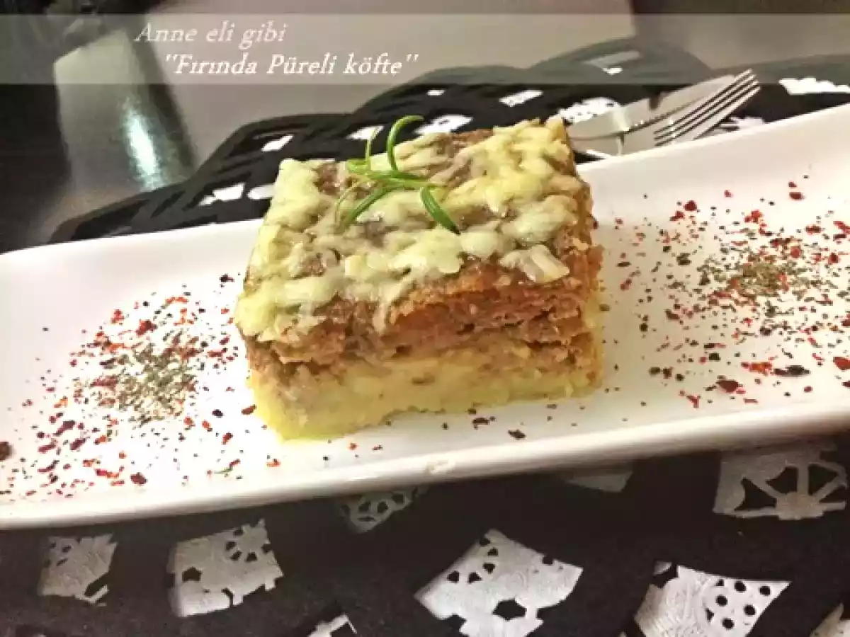 FIRINDA PÜRELİ KÖFTE