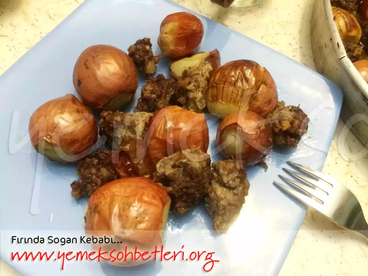 Fırında Soğan Kebabı
