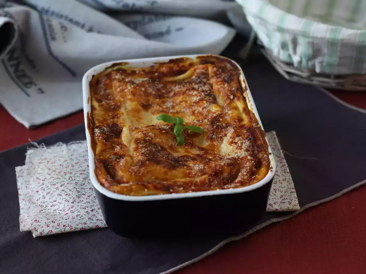 Fırında Yumuşacık Ricottalı ve Ispanaklı Lazanya - fotoğraf 2