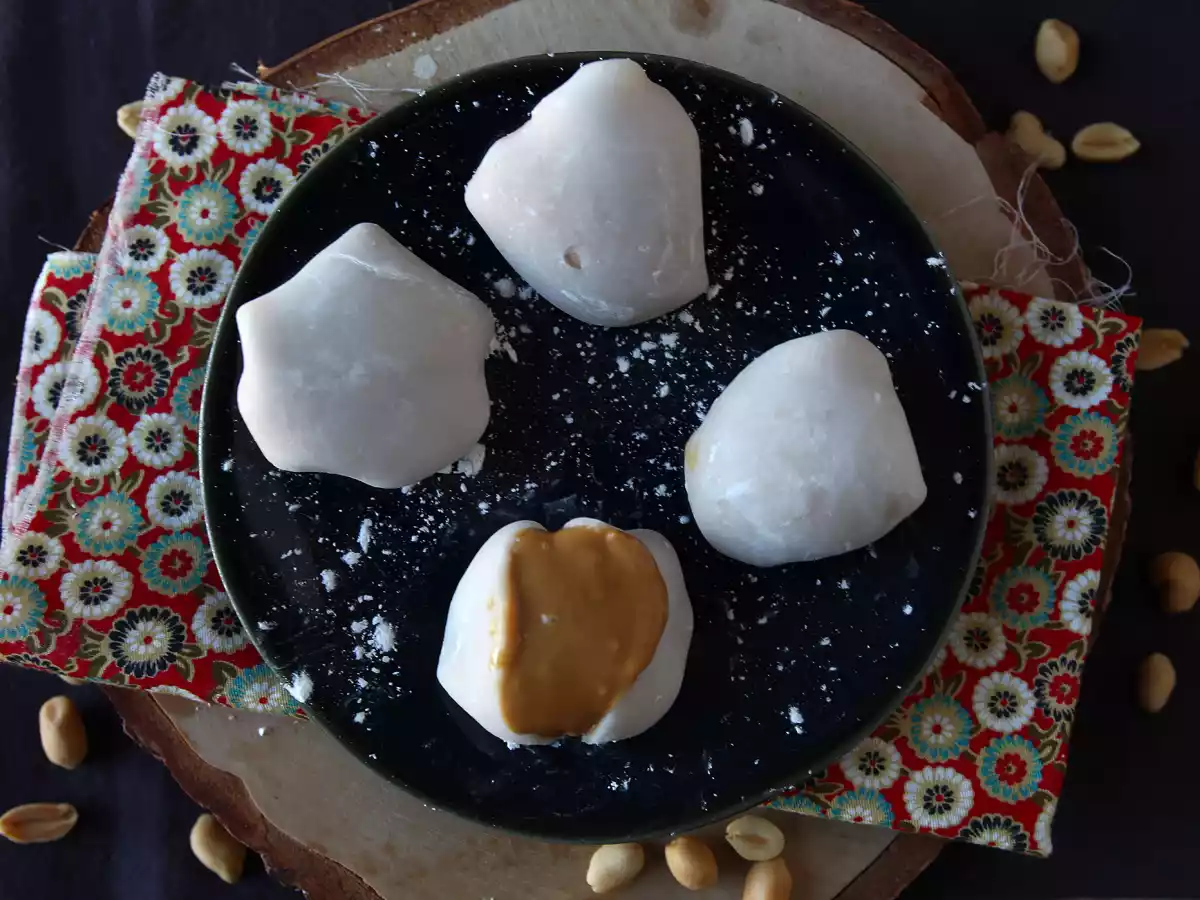 Fıstık ezmeli mochis - fotoğraf 5
