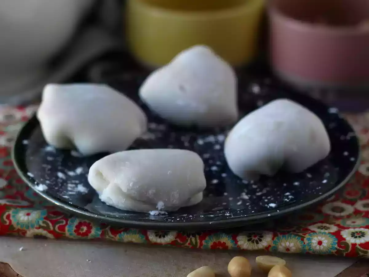 Fıstık ezmeli mochis - fotoğraf 6