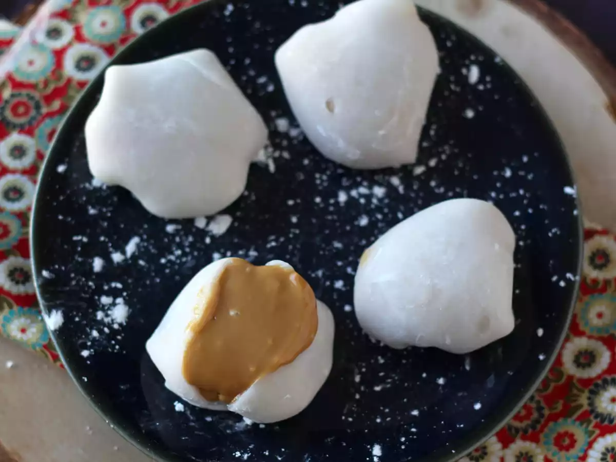 Fıstık ezmeli mochis - fotoğraf 7