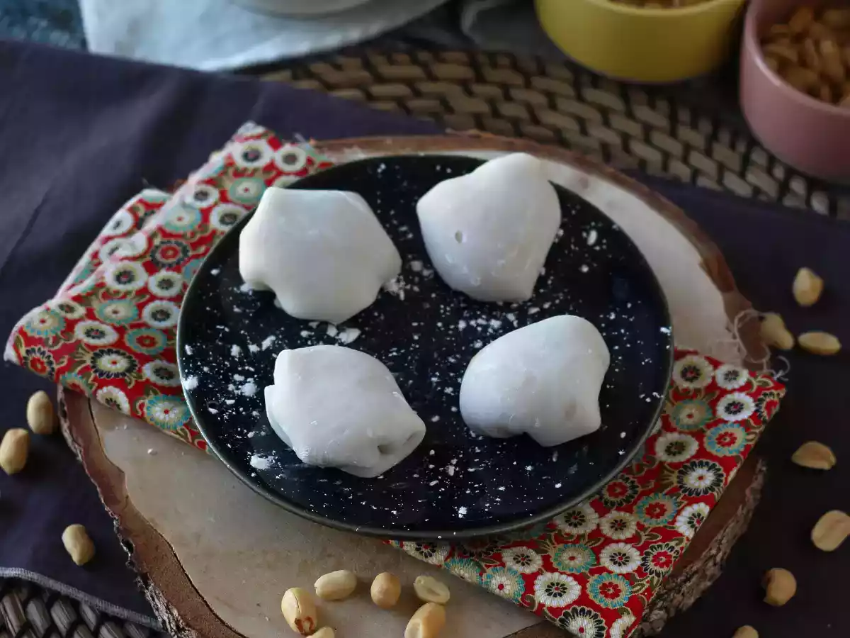 Fıstık ezmeli mochis - fotoğraf 8
