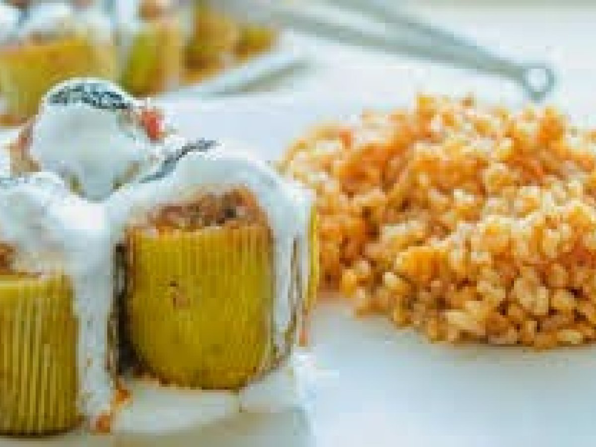 Fıstıklı kabak dolması trifi