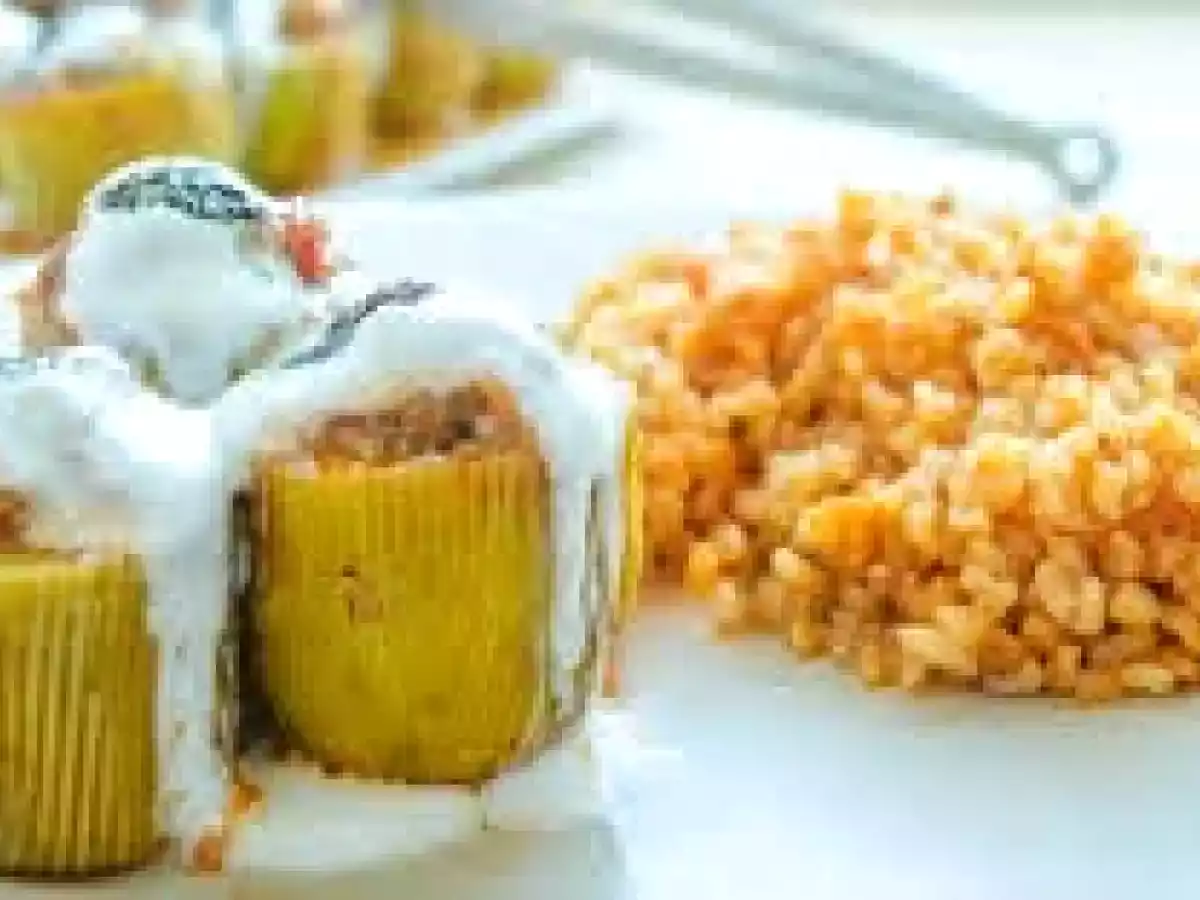 Fıstıklı kabak dolması trifi