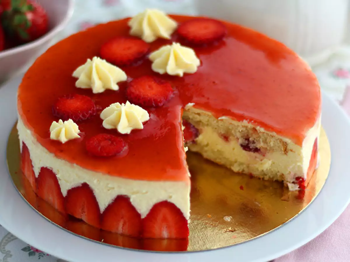 Fraisier (adım adım çilekli pasta tarifi) - fotoğraf 3