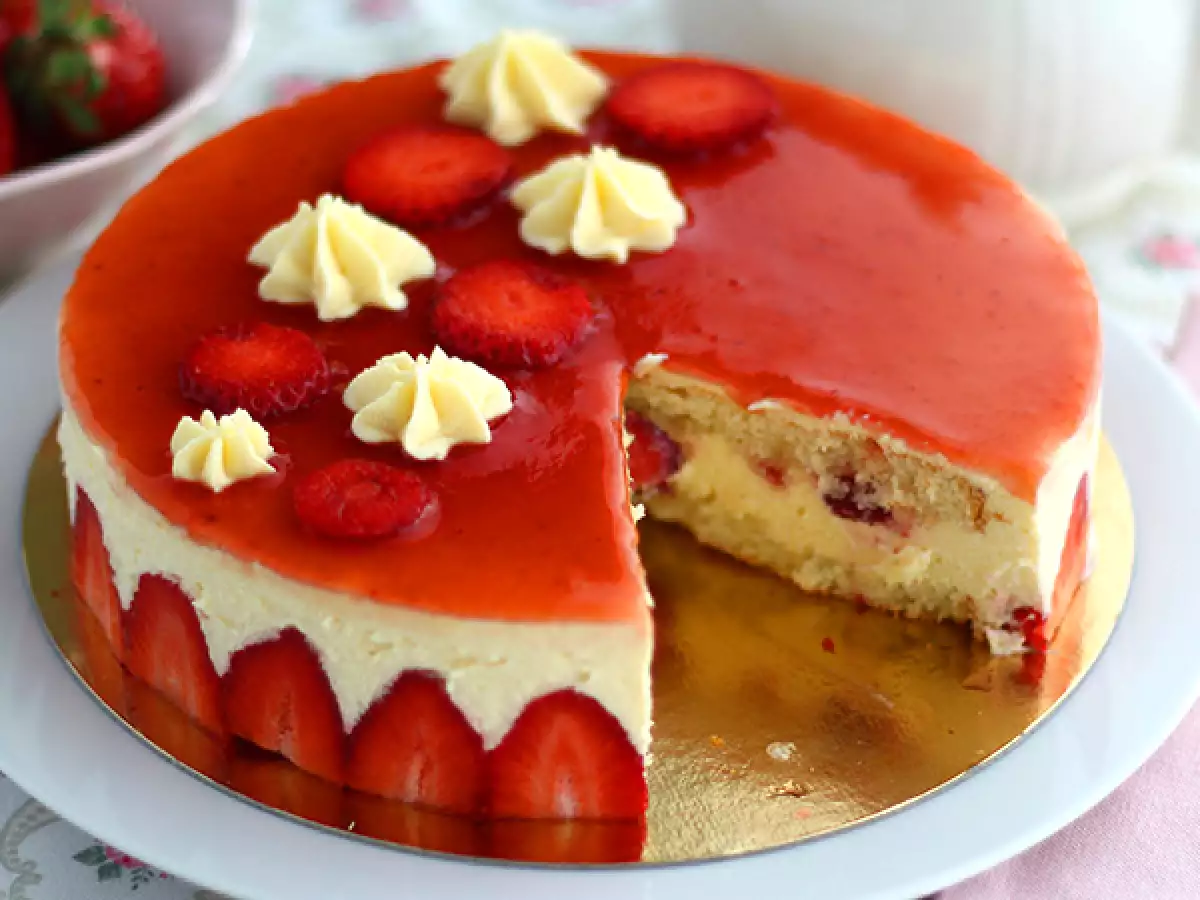 Fraisier (adım adım tarif) - fotoğraf 3