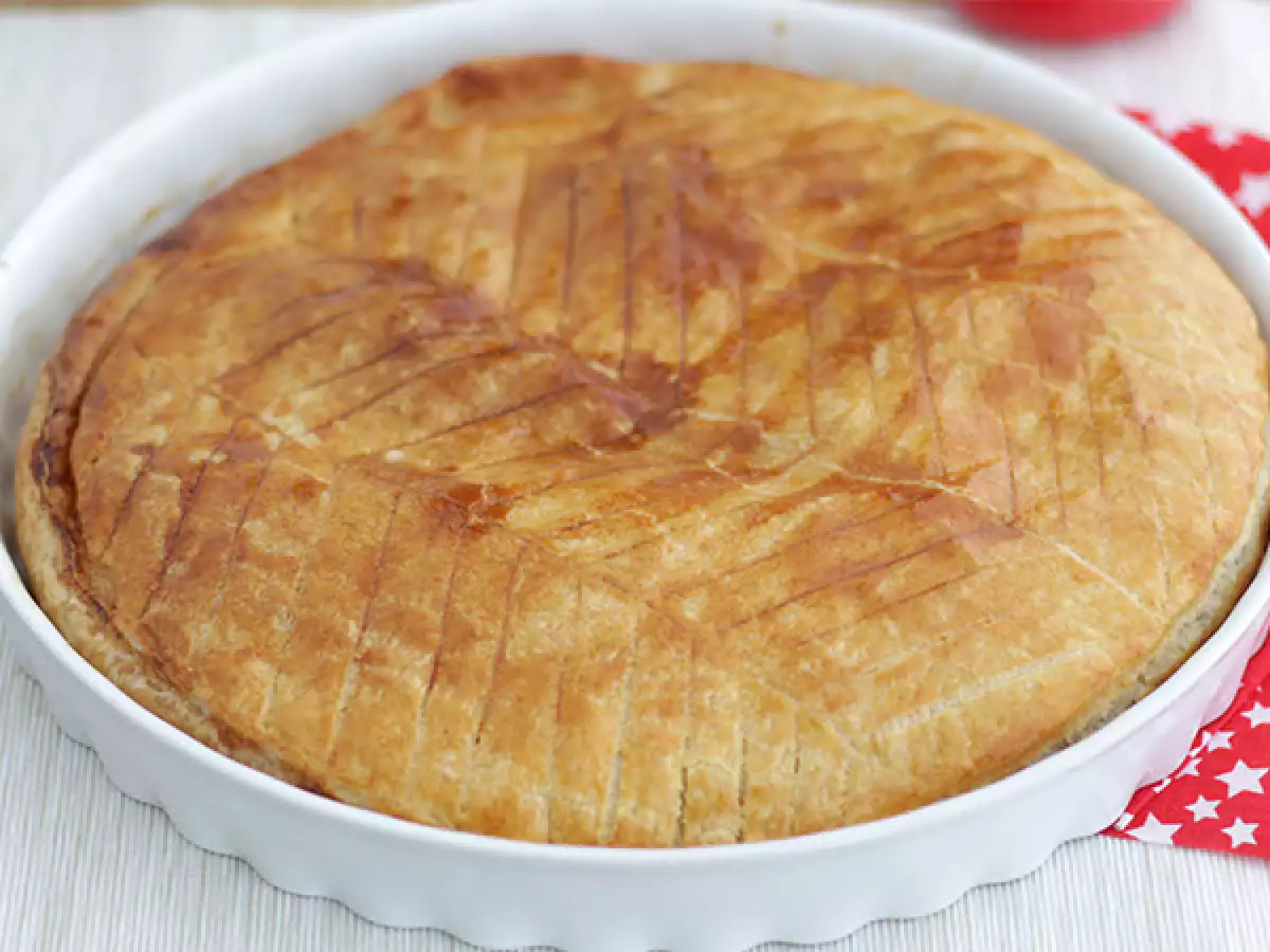 Frangipanlı Galette des Rois (Kral Pastası)
