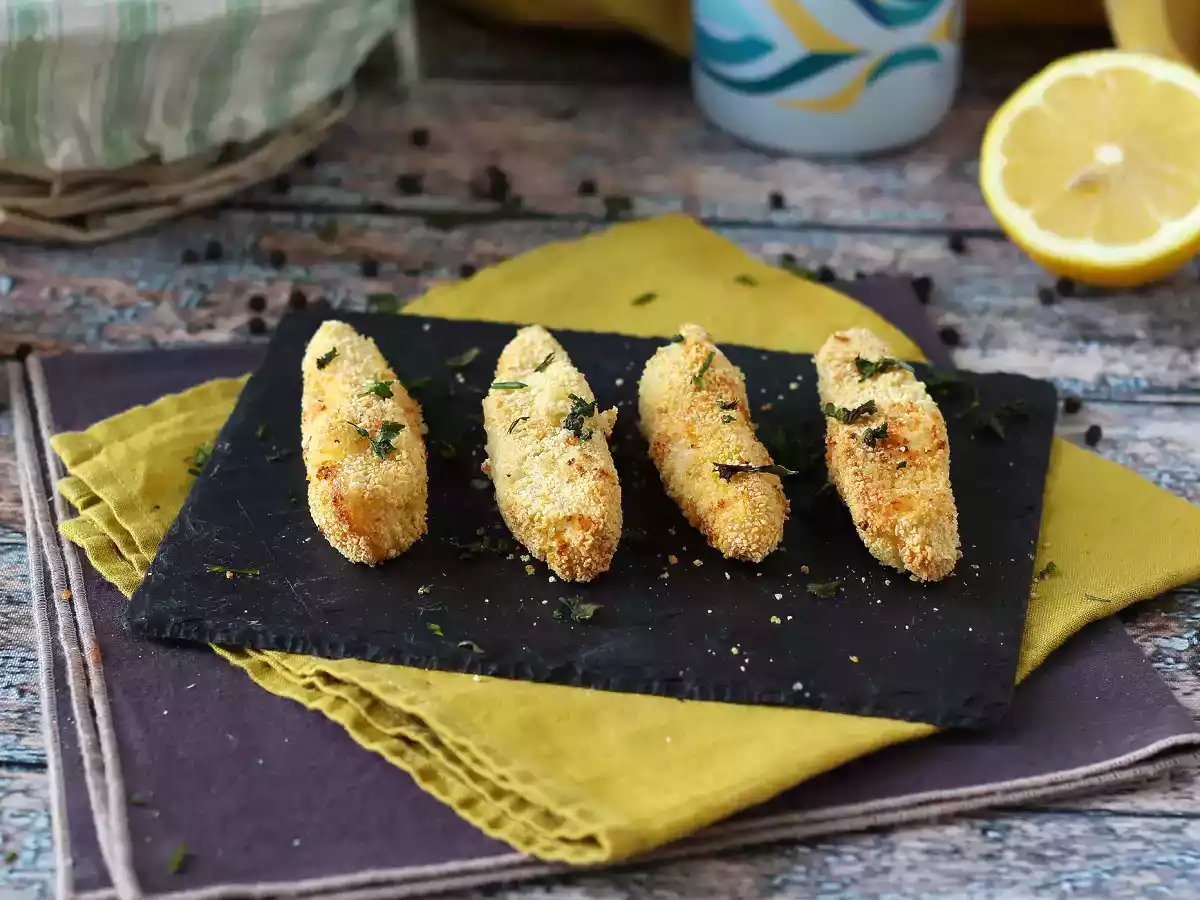 Fritözde balık kroket: çıtır çıtır, hafif ve hazırlaması kolay!