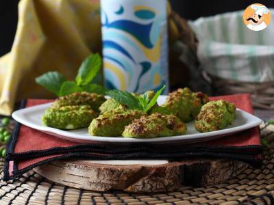 Fritözde bezelye ve beyaz peynir köftesi: lezzetli ve hazırlaması çok hızlı! - fotoğraf 4