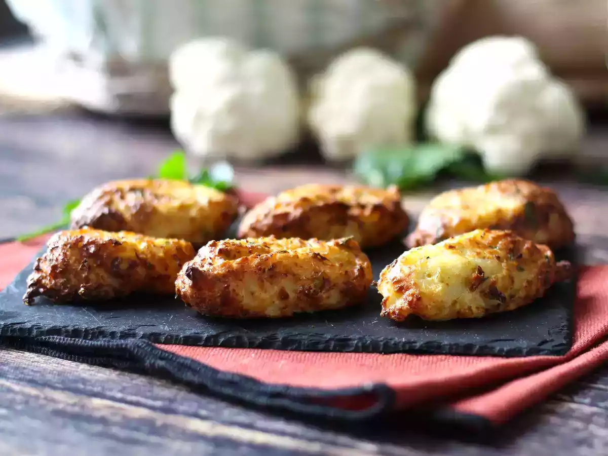 Fritözde karnabahar köftesi: ekonomik ve vejetaryen tarif