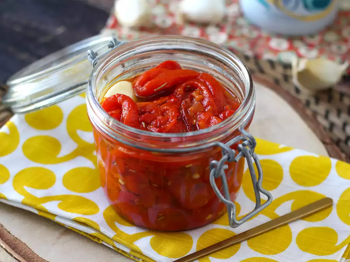 Fritözde közlenmiş biber salatası - fotoğraf 3