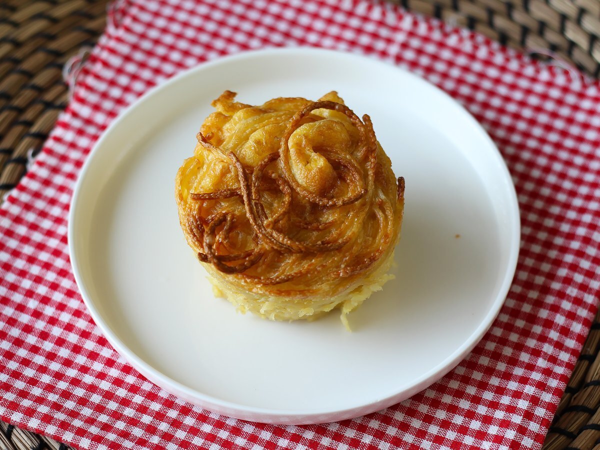 Fritözde makarna omleti - fotoğraf 3