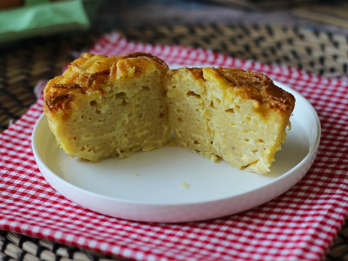 Fritözde makarna omleti - fotoğraf 4