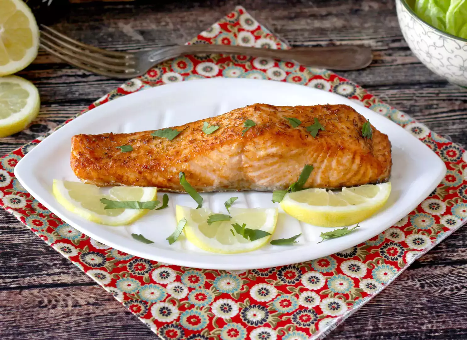 Fritözde somon: sağlıklı ve lezzet açısından zengin