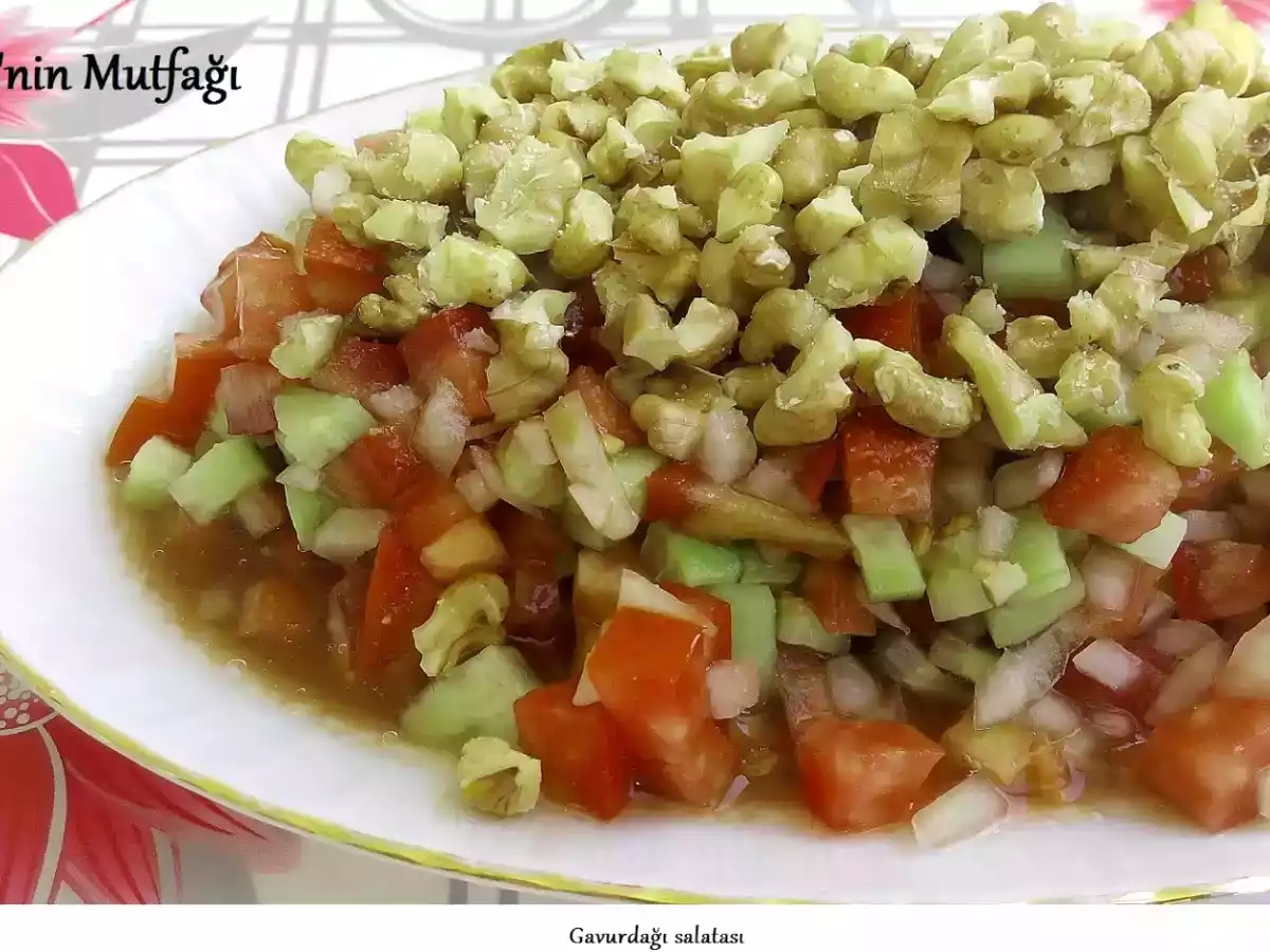 Gavurdagi salatasi tarifi