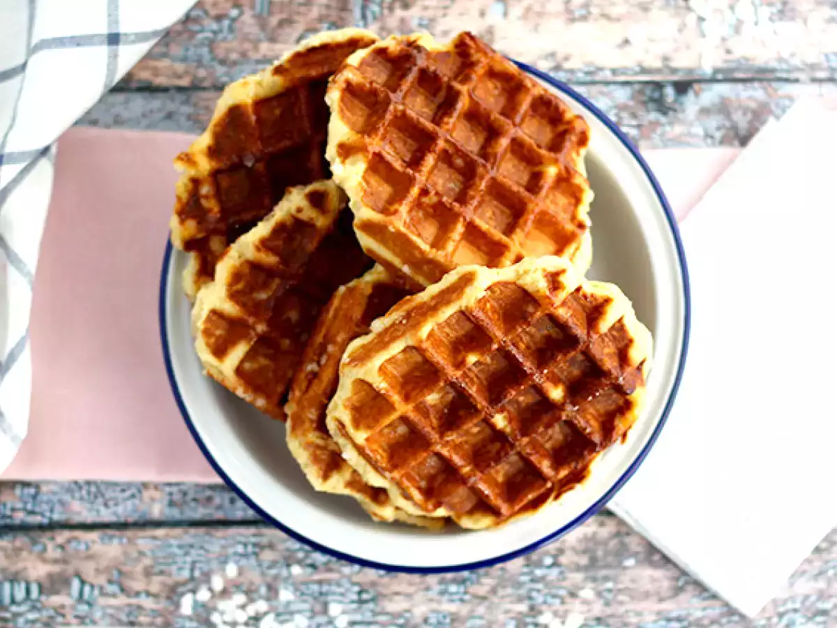 Geleneksel Liège waffle'ları - fotoğraf 2