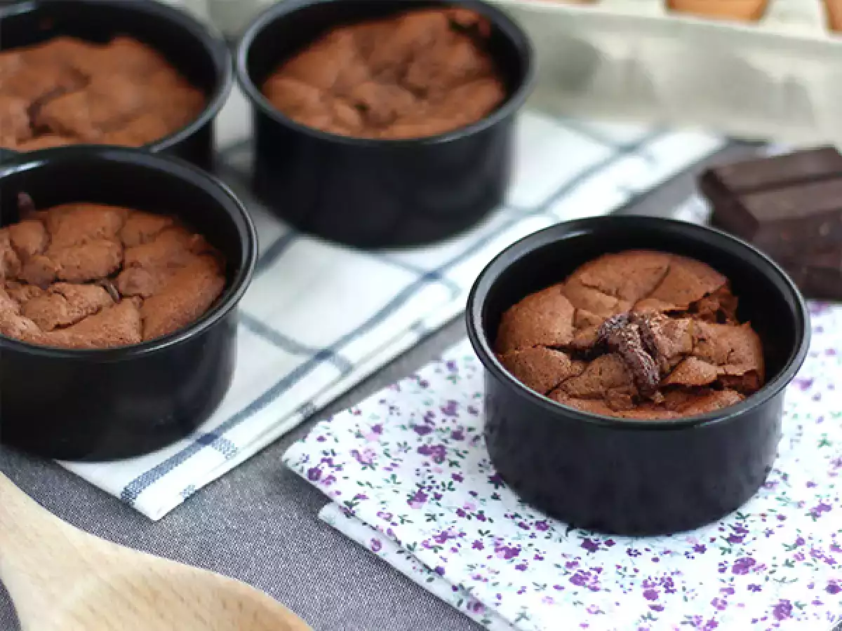 Glutensiz çikolatalı fondan - fotoğraf 3