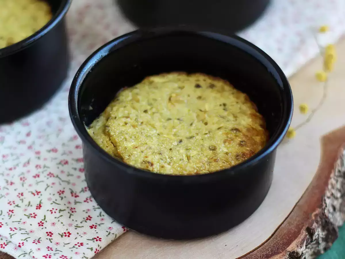 Glütensiz Kabaklı Pesto Flan - fotoğraf 2
