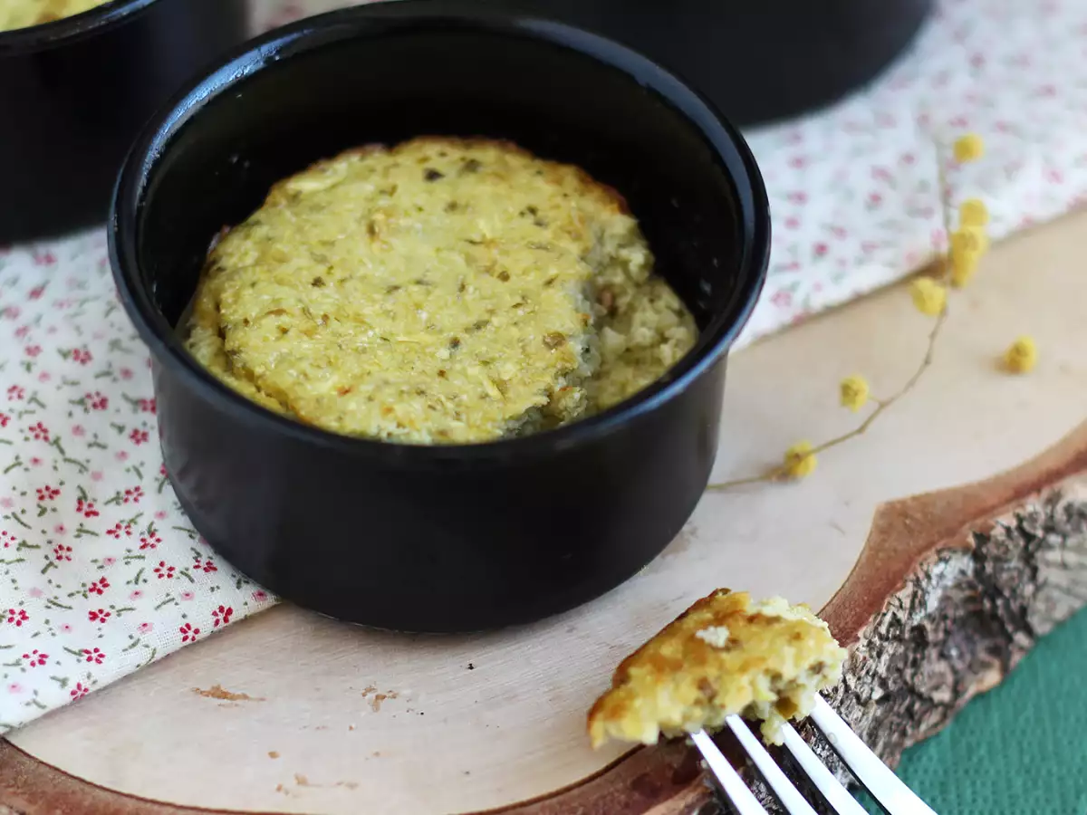 Glütensiz Kabaklı Pesto Flan - fotoğraf 4