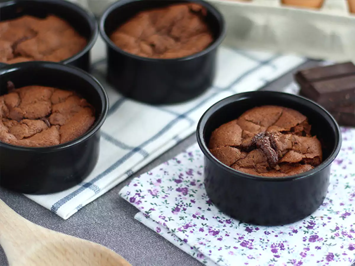 Glutensiz Nefis Çikolatalı Fondanlar - fotoğraf 3