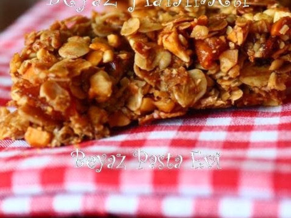 Granola bar - İlave şekersiz ve unsuz nefis bir tat