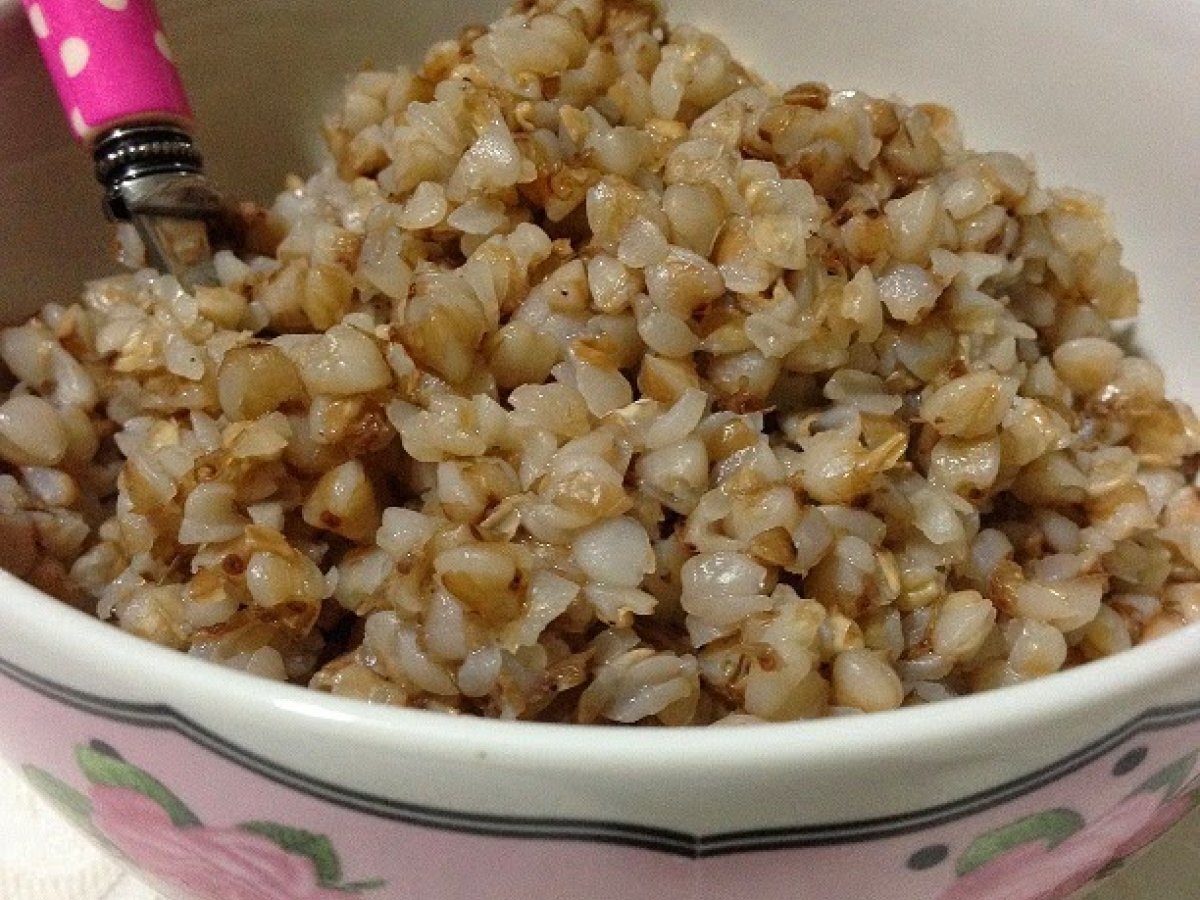Greçka (Karabuğday) Pilavı