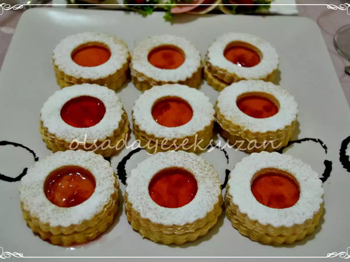GÜL REÇELLİ KURABİYE
